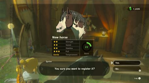 how to register a horse totk